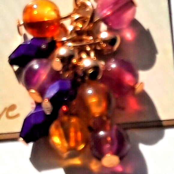 Erica Lyons Earrings New With Tags Dangle Drop - Picture 2 of 7